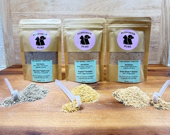 3 Boredom Busters™ Bowl Boost Trio | 3 Flavor Variety Pack | Freeze-Dried Topper for Dogs Who Love Variety