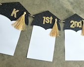 Graduation Photo Banner, Party Decorations 2026, Graduation Yearly Photo Banner, Graduation Decoration, Black Gold, Graduation Party Decor