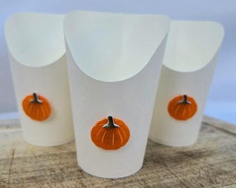 Thanksgiving Charcuterie Cups, Mini Charcuterie, Pumpkin Party Snack Cups, Fall Wedding, Autumn, Thanksgiving Appetizer Cups, Set of 12
