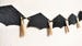 Graduation Party Decorations, Graduation Banner, Graduation Decoration, Black and Gold, 2022 Graduation, Graduation Garland, READY TO SHIP 