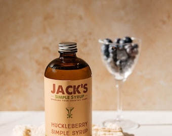 Huckleberry Simple Syrup