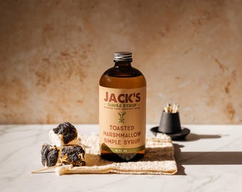 Jarabe simple de malvavisco tostado