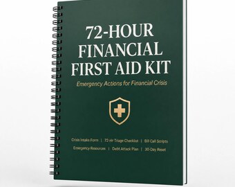 Financial Emergency Planner | 72-Hour First Aid Kit (PDF, DOCX)