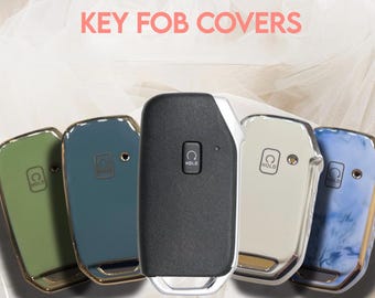 Side Buttons Key Fob Cover & Keychain – TPU Case (Check Fit)
