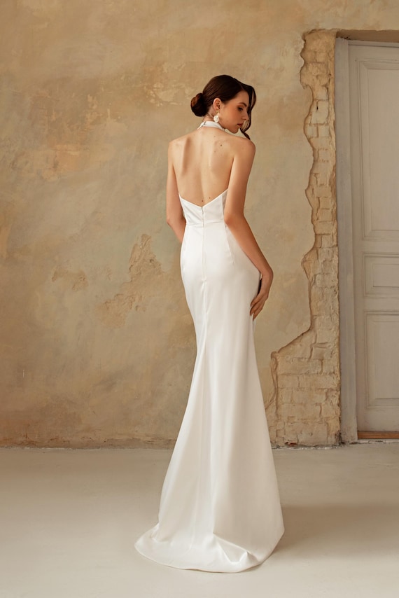 stretch satin wedding dresses Nicky Wedding Dress  Bridal and Formal