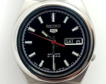 Seiko 5 7s26-02s0 Automatikuhr, Vintage Japan Made 21 Jewels