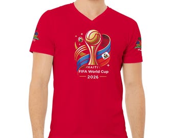 Haiti World Cup 2026 Fans T-Shirt – Haiti Flag Jersey