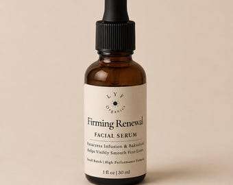 Firming Renewal Facial Serum with Bakuchiol, Paracress, THD Vitamin C, CoQ10 | Rosehip & Sea Buckthorn Glow Serum | Lightweight Face Oil