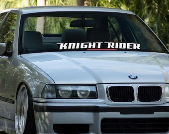 Knight Rider vindrutebanner