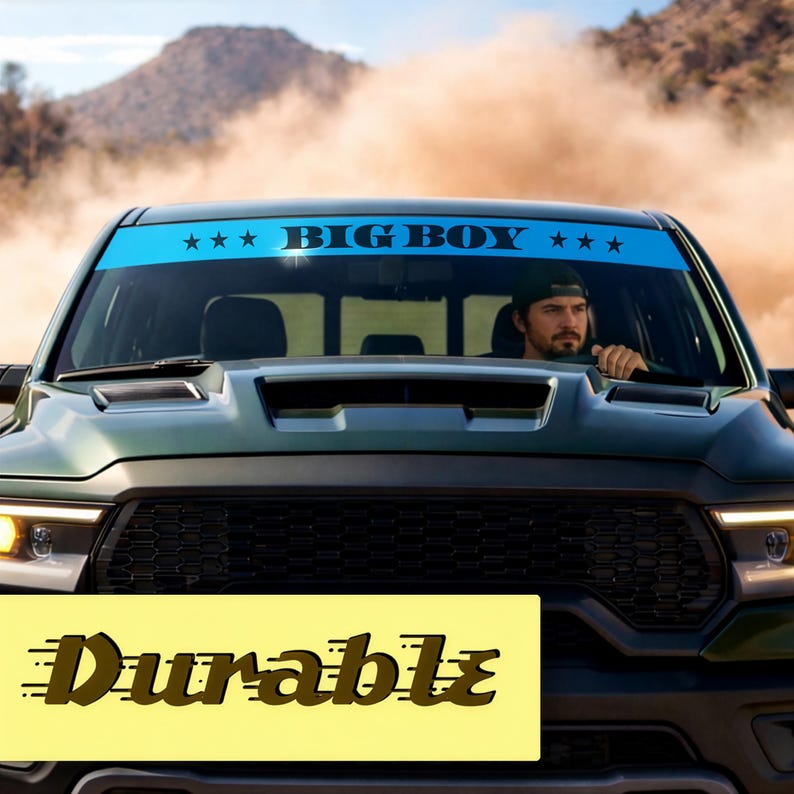 Custom Windshield Banner | Sun Strip Decal | Windshield Visor | JDM Car ...