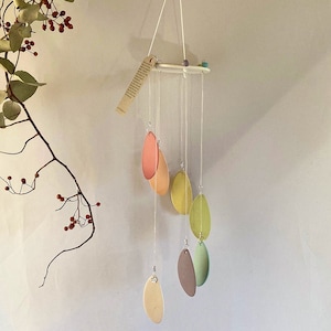 Colorful Porcelain Wind Chime, meaningful gift for Your 18th Anniversary!