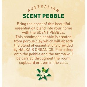 Diffuseur d'arômes en céramique, soucoupe en bois, essences de brousse australienne, équilibre à la maison, Diffuseur de pierre, coffret cadeau spa image 9