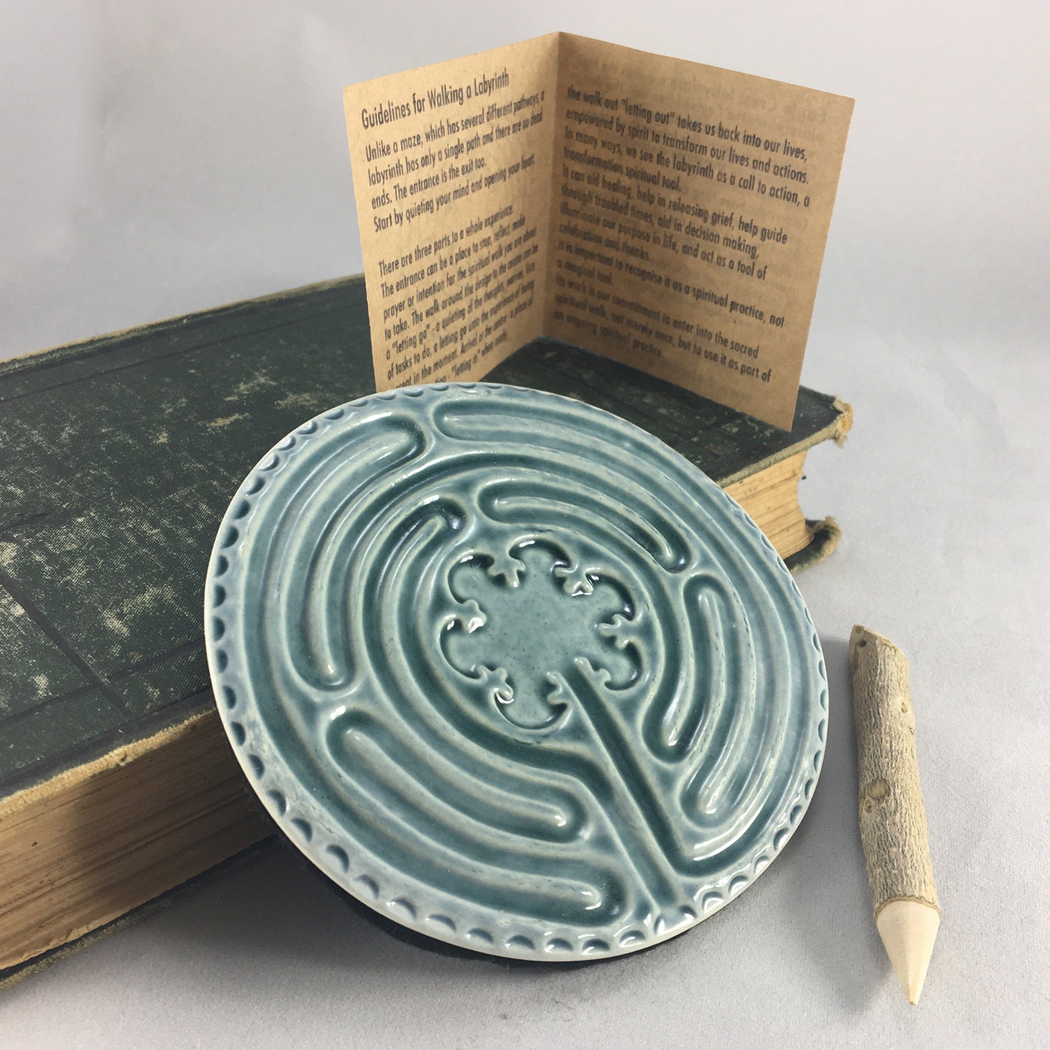 Desktop Tracing Labyrinth Meditation Tool Mindfulness Gift - Etsy Australia