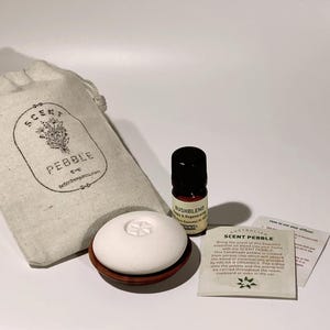 Handmade Ceramic Stone Diffuser with Essential Oil: Aroma Therapy