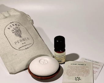 Handmade Ceramic Stone Diffuser with Essential Oil: Aroma Therapy