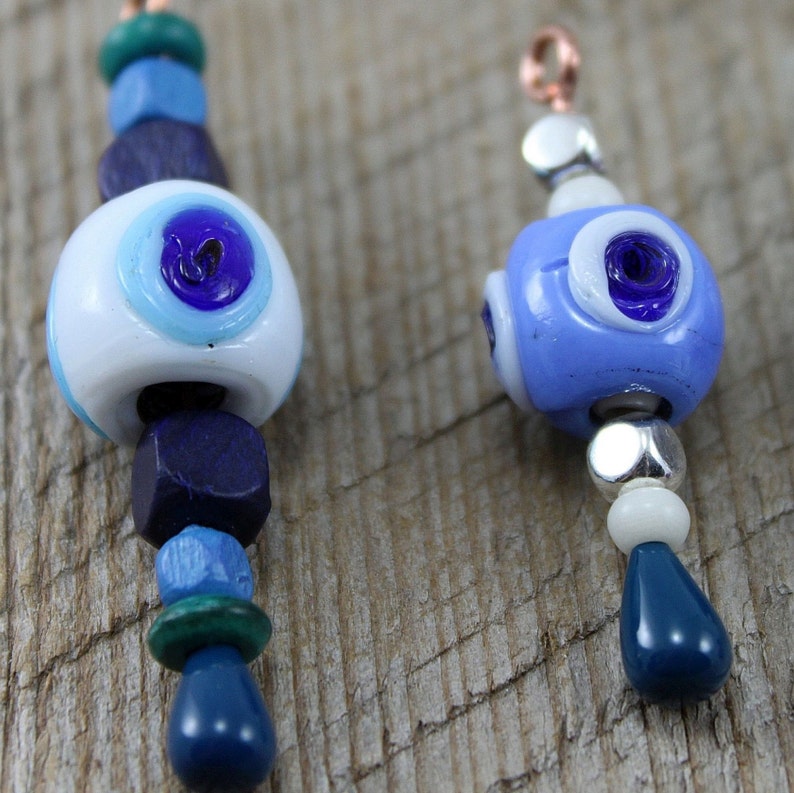 Light Blue Evil Eye Serenity Pendant