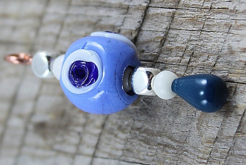 Light Blue Evil Eye Serenity Pendant
