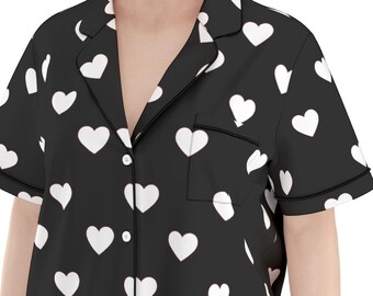 Black and White Nighty Night Pajamas [PC 92]