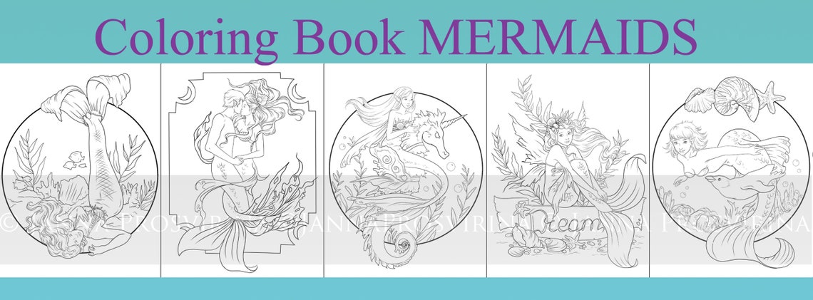 Coloring Book PDF Printable Instant Download Digi | Etsy