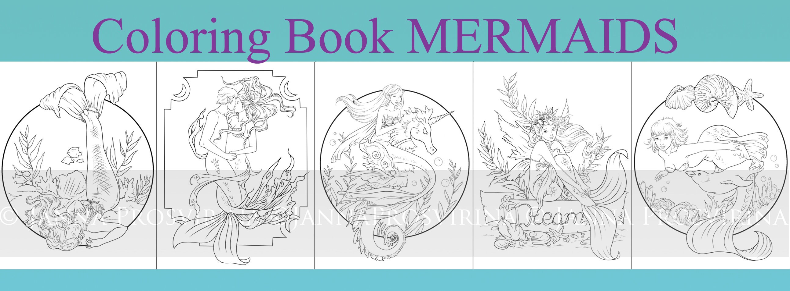 Coloring Book PDF Printable Instant Download Digi | Etsy