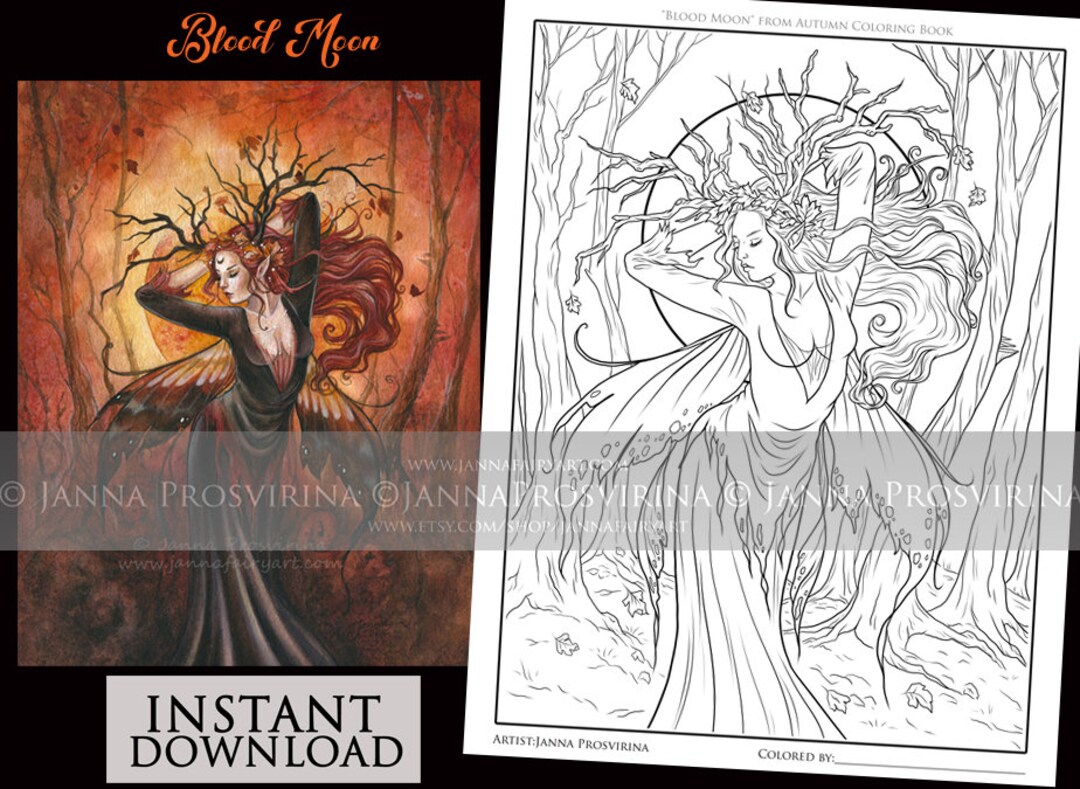 Digital Stamp Halloween Printable Instant Download Digi - Etsy