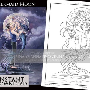 Kit&Clowder Coloring Classes  Digital Stamp, Printable, Instant download, Digi stamp, Coloring page, Art of Janna Prosvirina