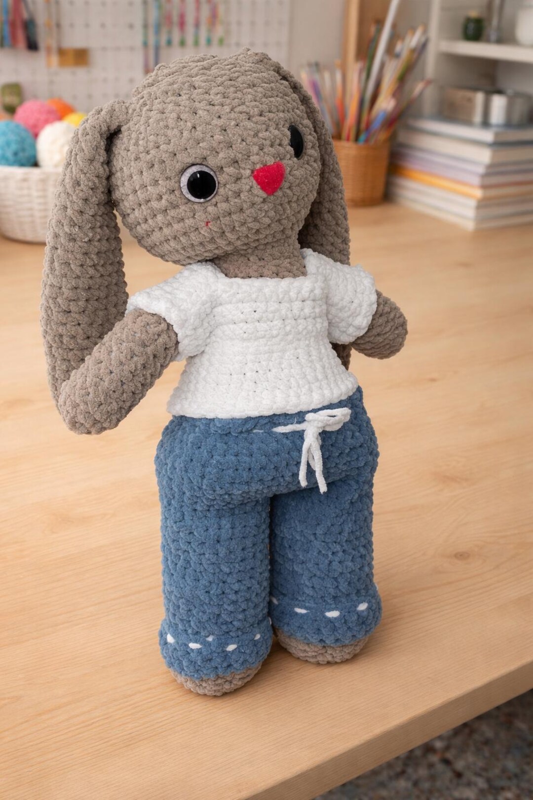 Floppy Bunny Pants & Shirt Crochet Pattern | PDF - Etsy