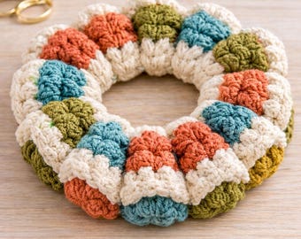 Butterfly Puff Scrunchie Crochet Pattern | Beginner-Friendly | US Terms