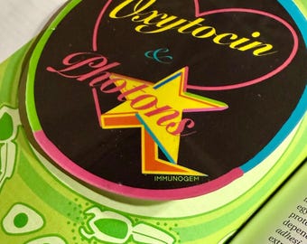 Pegatinas de vinilo Radiant Connection: Oxitocina y Fotones