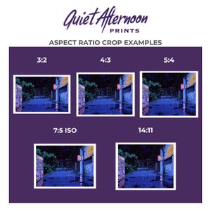 Vintage city alley poster for bedroom — moody 90s anime theme combines glowing signage and high-contrast shadows for dramatic effect.