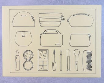 Kits de maquillage, papier décoratif A4 pour peinture au sable et ASMR – Feuilles d'art sur sable à faire soi-même