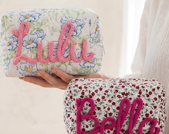 Cadeau voor een nieuwe moeder | Gepersonaliseerd cadeau voor een nieuwe moeder: make-uptasje | Op maat gemaakt opbergtasje | Het beste cadeau voor mama: cosmeticatasje | Reisaccessoires
