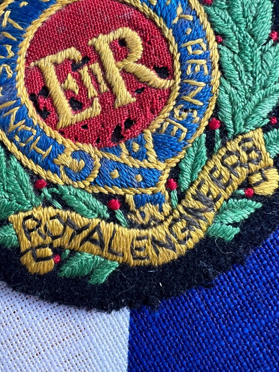 Vintage Royal Blazer Patch, Pocket Patch, Royal E… - image 5