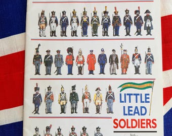Vintage Little Lead Soldiers Illustrated Catalog, Originally from Harrods, 1986