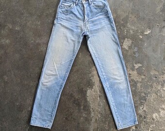 W28 Vintage Levi's Lightwash Faded Denim Jeans Spodnie Sick