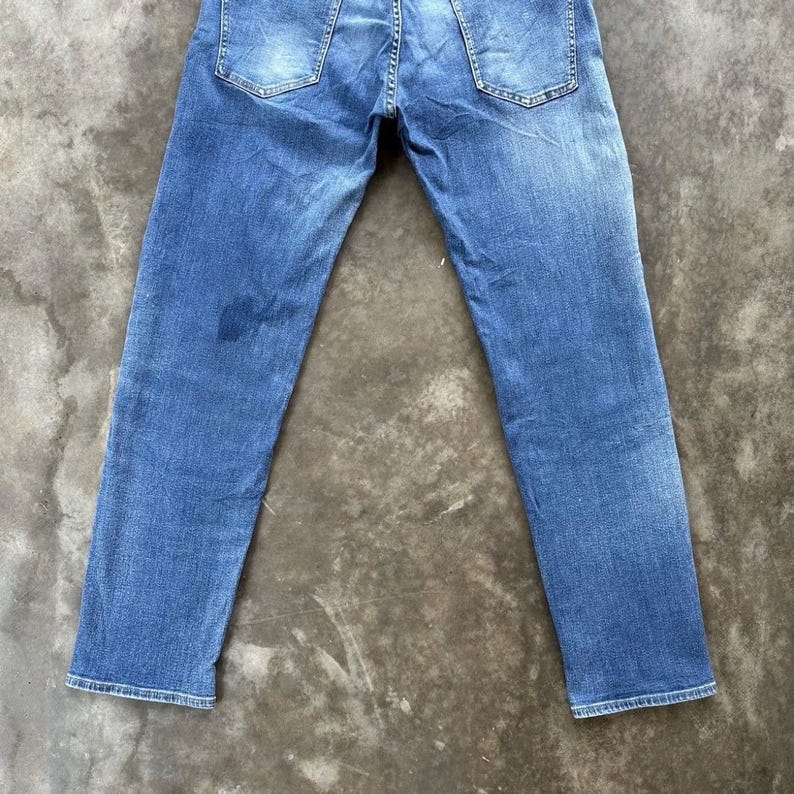 Vintage Japanese Distressed Faded Denim Jean Pant W31 - Etsy
