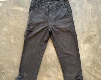 AD 2018 Junya Watanabe Comme Des Garcon BLACK Cargo Pants W31