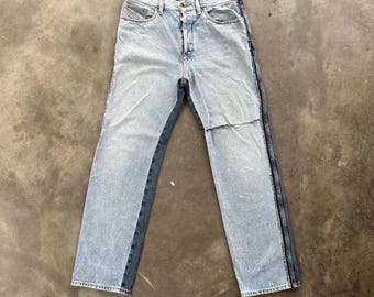 Vintage Diesel Faded Distressed D Macs Denim Jean Pant W33