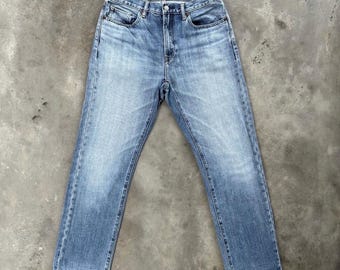 Vintage Japanese Faded Denim Jeans Pants W32