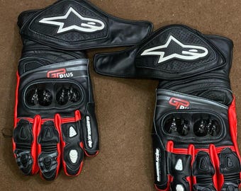 Alpinestars GP Plus Läderhandskar – Hårt knogskydd