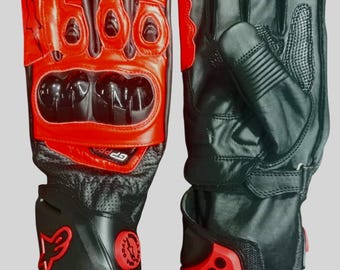 Alpinestars GP Pro Läder Motorcykelhandskar – Hårt knogskydd