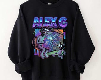 Retro Alex G Music Shirt, Alternative Indie Rock Sweatshirt, Treehouse Album Tee, Alex G Fan Gift
