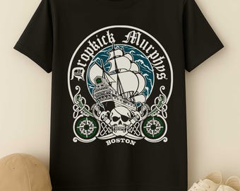 Vintage 00s Dropkick Murphys Shipping up to Boston Big Logo Nice