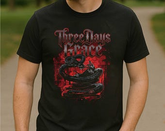 Three Days Grace Graphic T-shirt, Men's and Women's Sizes (TDG