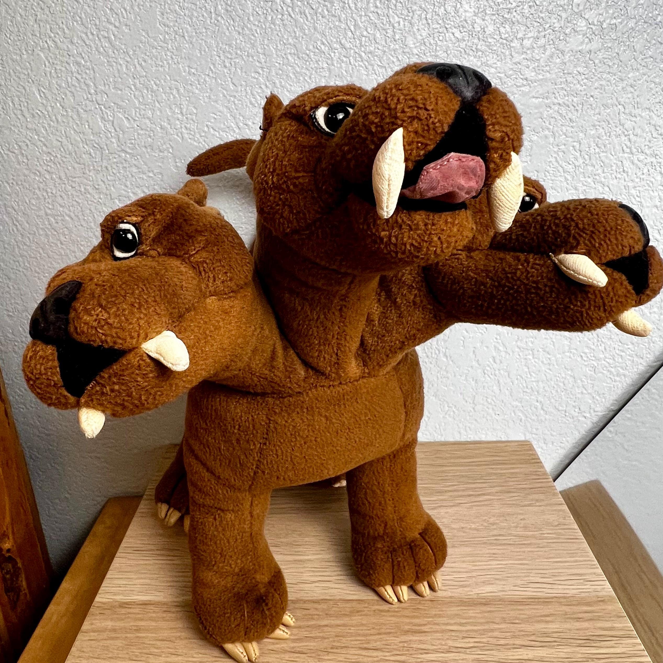 Fluffy 3 Headed Dog - Etsy