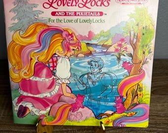 Vintage 1987 Lady Lovely Locks and the Pixietails Golden Book Paperback