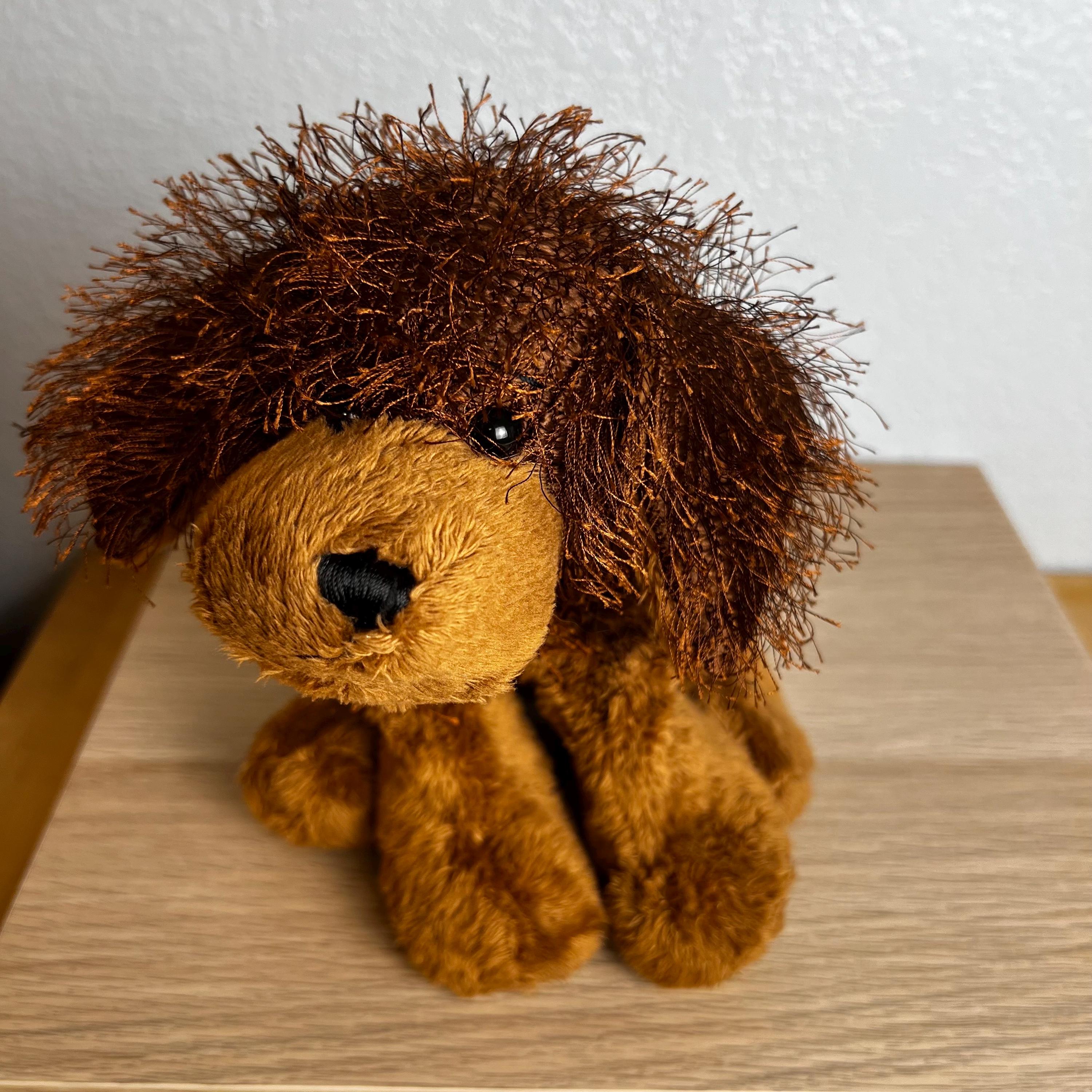 Webkinz Brown Dog Plush HM195 Ganz Classic Puppy No Code Stuffed