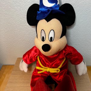 Disney Sorcerer Mickey Plush Fantasia Wizard Mickey Mouse Stuffed Animal Toy Factory Bild 10