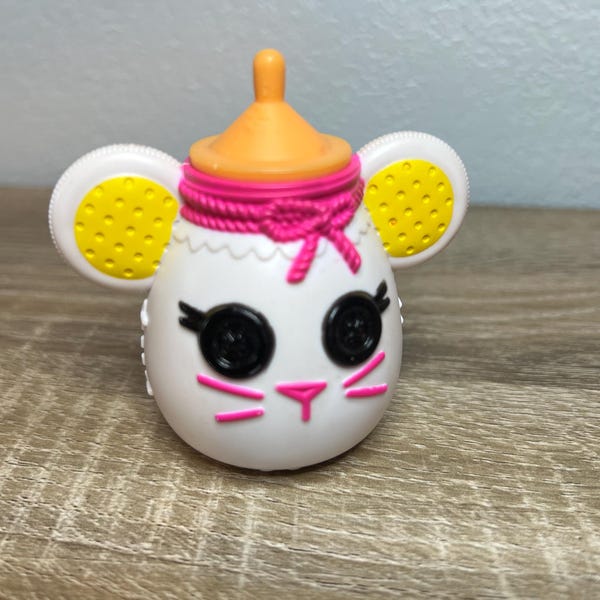 Lalaloopsy Babies Mouse Bottle White Pink Baby Bottle Replacement Accessory MGA