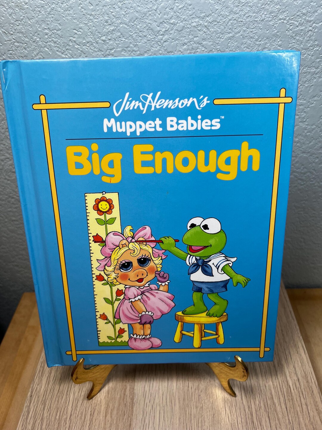 Vintage Jim Henson’s Muppet Babies Big Enough Hardcover Book | My First ...